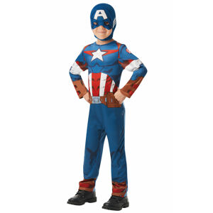 Rubies Kostým Captain America detský Veľkosť - deti: M