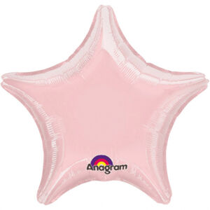 Amscan Fóliový balón Hviezda - ružová