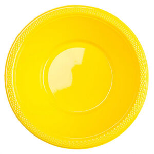 Amscan Misky plastové žlté 10 ks