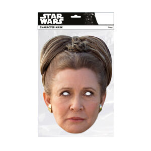 Rubies Papierová maska Princezná Leia (Star Wars)