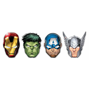 Procos Masky Avengers - mix 4 vzorov 6 ks