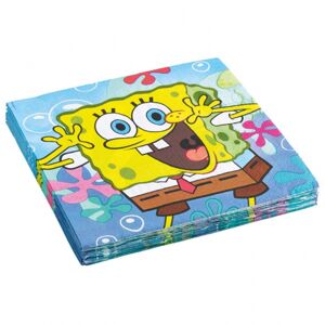 Amscan Servítky Spongebob 33 x 33 20 ks