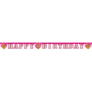 Procos Banner Happy Birthday - koníky