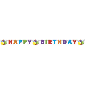 Procos Banner Happy Birthday - Balóny