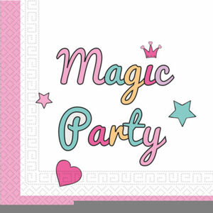 Procos Servítky Magic Party 33 x 33 cm 20 ks