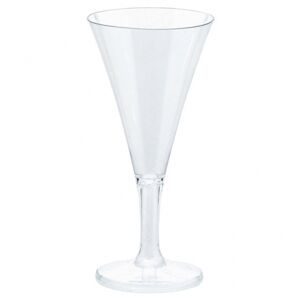 Amscan Plastové poháre na šampanské 59 ml 20 ks