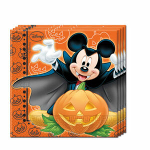 Procos Servítky Mickey Halloween 2-vrstvové 33 x 33 cm