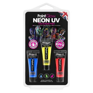 PGW Set UV farieb na tvár a telo - Neon BYR
