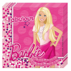 Procos Servítky Barbie 33 x 33 20 ks