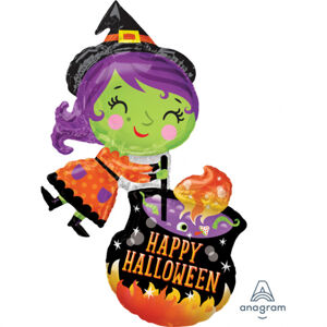 Amscan Čarodejnica & kotlík - Halloween