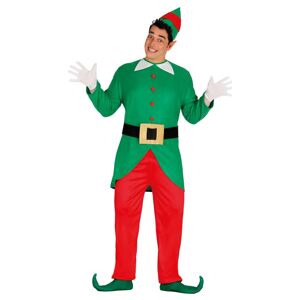 Guirca Pánsky kostým - Vianočný elf Veľkosť - dospelý: L