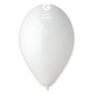 Gemar Balónik pastelový biely 26 cm
