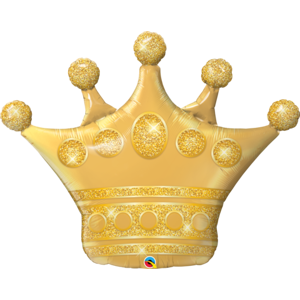 Qualatex Fóliový balón - Zlatá koruna