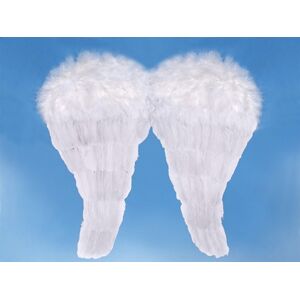 PartyDeco Anjelské krídla - biele