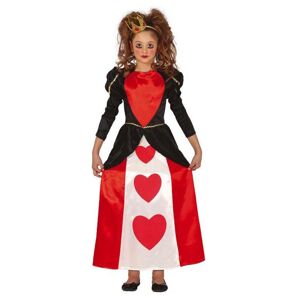 Guirca Detský kostým - Srdcová Kráľovná Veľkosť - deti: XL
