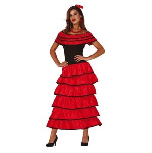 Guirca Dámsky kostým - Španielska Tanečnica Flamenca Veľkosť - dospelý: M