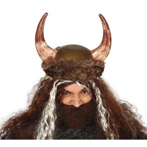 Guirca Vikingská helma s kožušinou