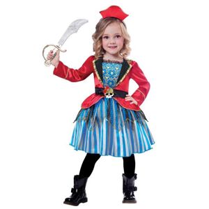 Amscan Detský kostým - Roztomilá pirátka Veľkosť - deti: XS