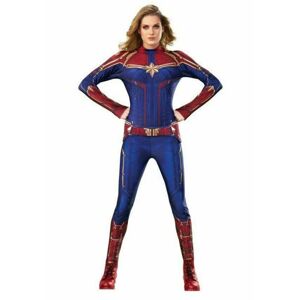 Rubies Dámsky kostým - Hero Kapitán Marvel Veľkosť - dospelý: L