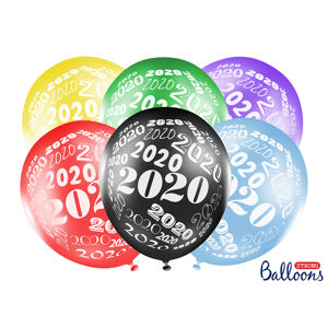 Balón Silvester 2020 (30 cm)