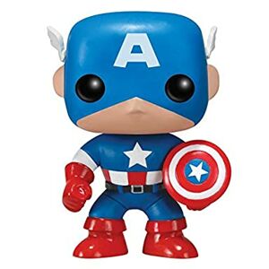Figúrka Funko POP Bobble Marvel: Captain America