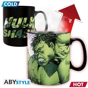 ABY style Hrnček reagujúci na teplo Marvel - Hulk Smash 460 ml