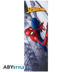 ABY style Plagát na dvere Marvel - Spiderman