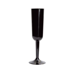 Godan Plastové poháre na šampanské 4 ks čierne