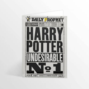 Minalima Pohľadnica Denný prorok Harry Potter Undesirable No-1 - Harry Potter
