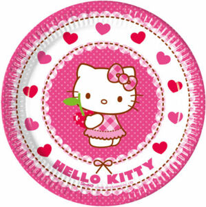 Procos Papierové taniere - Hello Kitty 20 cm