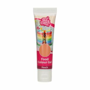 Funcakes Broskyňová/Telová gélová koncentrovaná jedlá farba Peach na hmoty aj čokolády 30 g