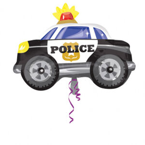 Amscan Fóliový balón policajné auto 60 x 45 cm