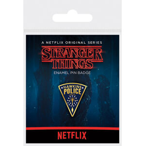 Pyramid Odznak Stranger Things - Hawkins Police