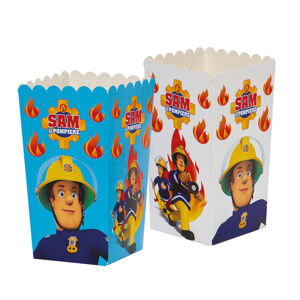 Decora Dekoratívne boxy pre popcorn - Požiarnik Sam 6 ks
