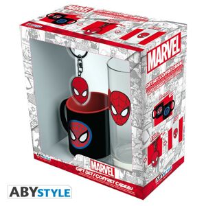 ABY style Sada hrnček, pohár a kľúčenka - Spiderman
