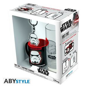 ABY style Sada hrnček, pohár, kľúčenka - Star Wars Trooper