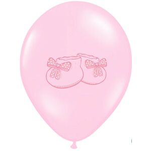 PartyDeco Balónik - ružové topánočky