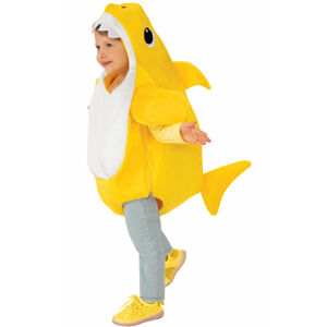 Rubies Detský kostým Baby Shark - žltý Veľkosť - deti: S