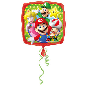 Amscan Fóliový balón - Super Mario 43 cm