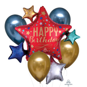 Amscan Kytica balónov Happy Birthday