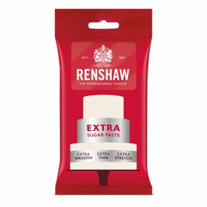 Renshaw Extra biely rolovaný fondant - Extra White 250 g