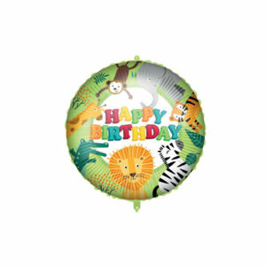 Procos Fóliový balón - Happy Birthday Jungle 46 cm