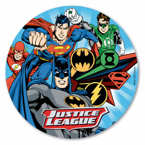 Dekora Jedlý papier - Justice League 20 cm