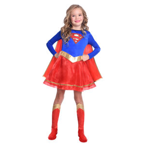 Amscan Detský kostým - Supergirl Classic Veľkosť - deti: 8 - 10 rokov