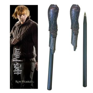Noble Prútikové pero a záložka Rona Weasleyho
