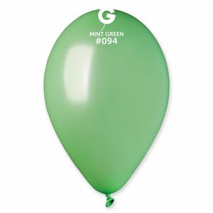 Gemar Balón metalický mätovo zelená 26 cm