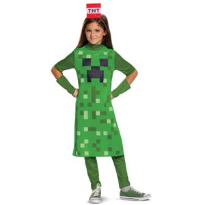 Godan Detský dievčenský kostým - Minecraft Veľkosť - deti: M