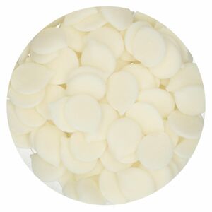 Funcakes Deco Melts Natural White - Prírodná biela 250 g