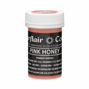 Sugarflair Colours Gélová farba Pink Honey - staroružová 25 g