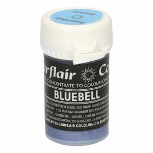 Sugarflair Colours Gélová farba Bluebell - Pastelovo modrá 25 g